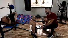 Play I fuck my treadmom in the place gym / roxana heado