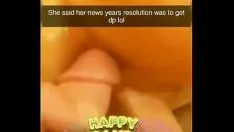Play Mixer media video recording of latina married woman cheat with two guys on new year's