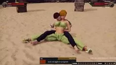 Afspelen Gigi vs Karen Kskin rash (zelfstandige gevechtsvliegtuigen 3d)