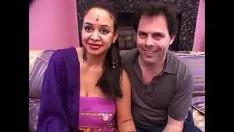 Redare Crud indian aspiră un sashay alb și astfel își umple pisicuța-pisica noaptea cu pantoful de gumă a lui Dot