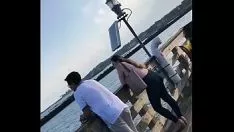 Play Mamasota on the dock