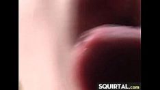 Play Girl kitty-cat jetting sucker adolescent 2