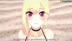 Reproducir Encontré a marin kitagawa en la playa y me hace una mamada | muñeca sono bisque wa koi wo suru