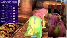 Putar Cosplayer mlp fluttershy yang lucu bergetar saat membuat streaming animasi koikatsu (16-07-2023)