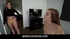 Play -sami white joins in on the action guzzling some of her stepbrothers hot cum